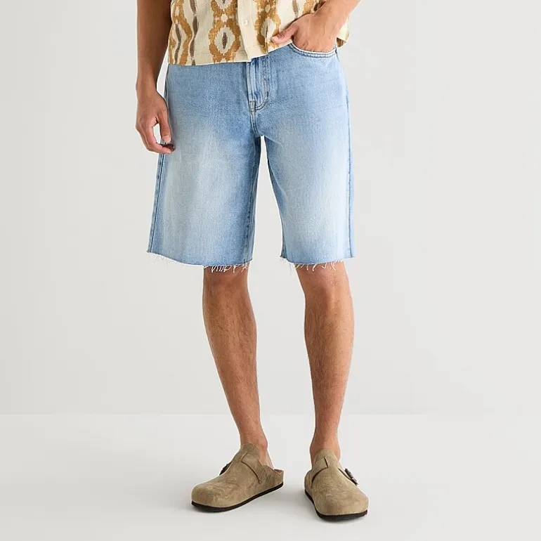 Arizona Baggy Fit Mens 12" Denim Short