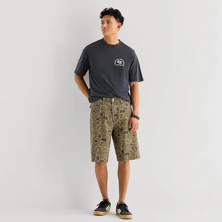 Arizona Baggy Fit Mens 12" Denim Short