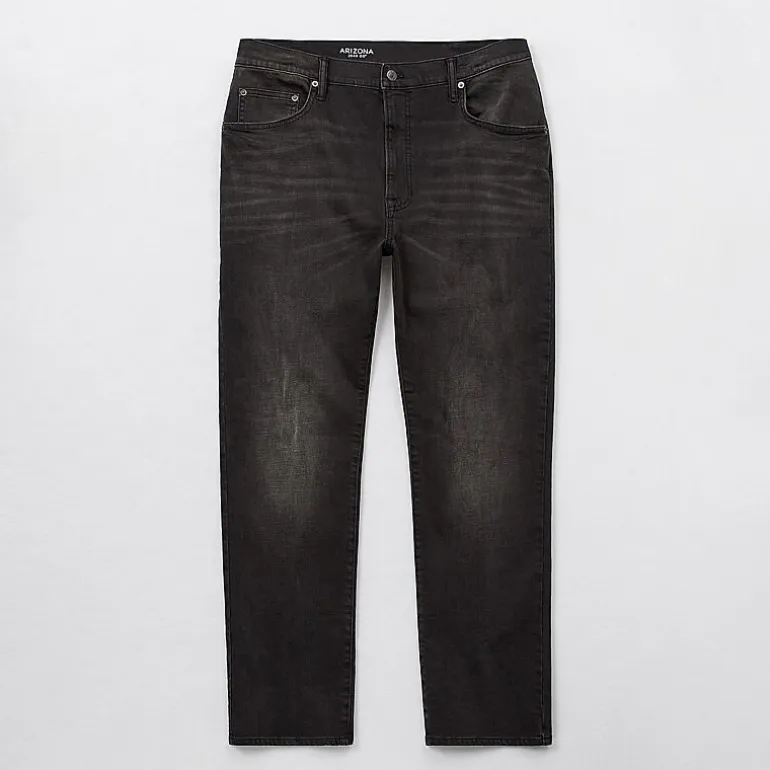 Arizona Big and Tall Advance Flex 360 Mens Straight Leg Jean