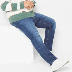 Arizona Big and Tall Advance Flex 360 Mens Straight Leg Jean