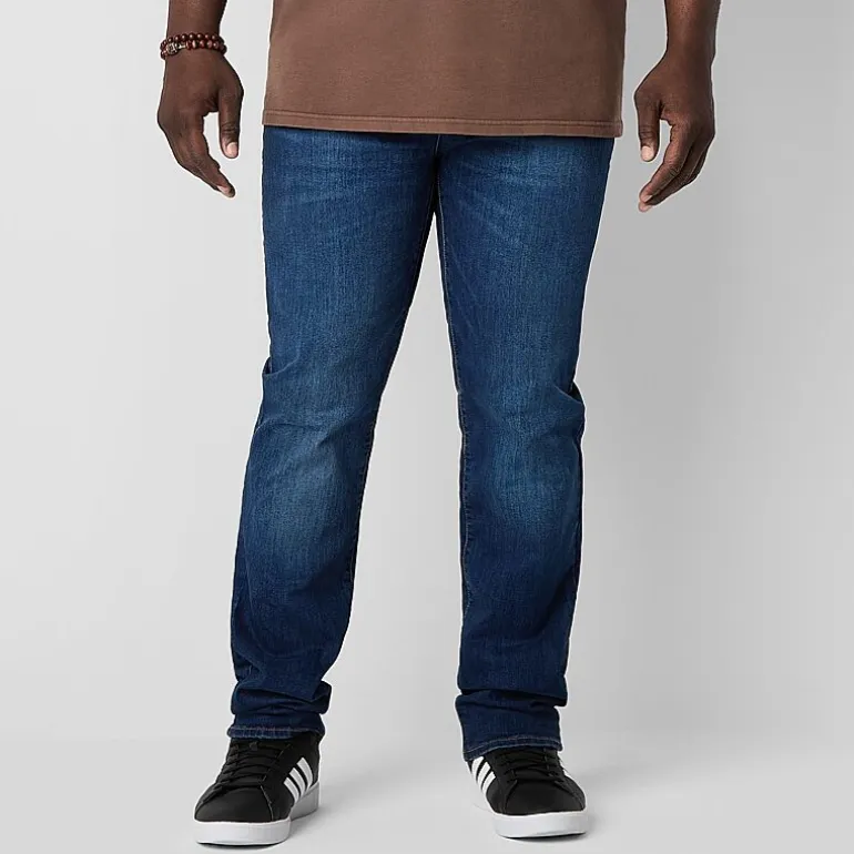 Arizona Big and Tall Advance Flex 360 Mens Straight Leg Jean
