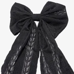 Arizona Black Lace Hair Bow