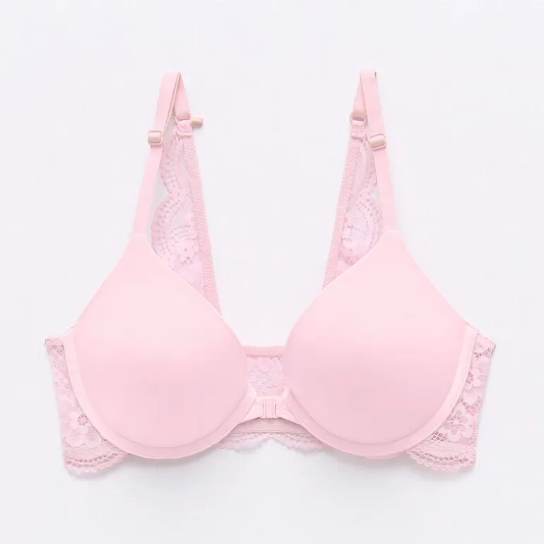 Arizona Body Cloud Kissed Front Close Push Up Demi Bra
