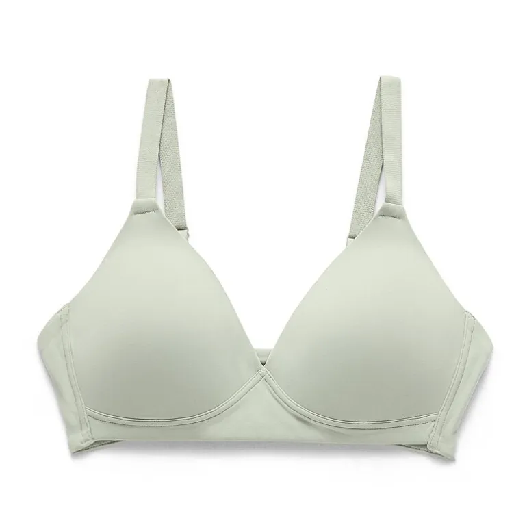 Arizona Body Cloud Kissed Wireless Triangle Plunge Pullover Bra