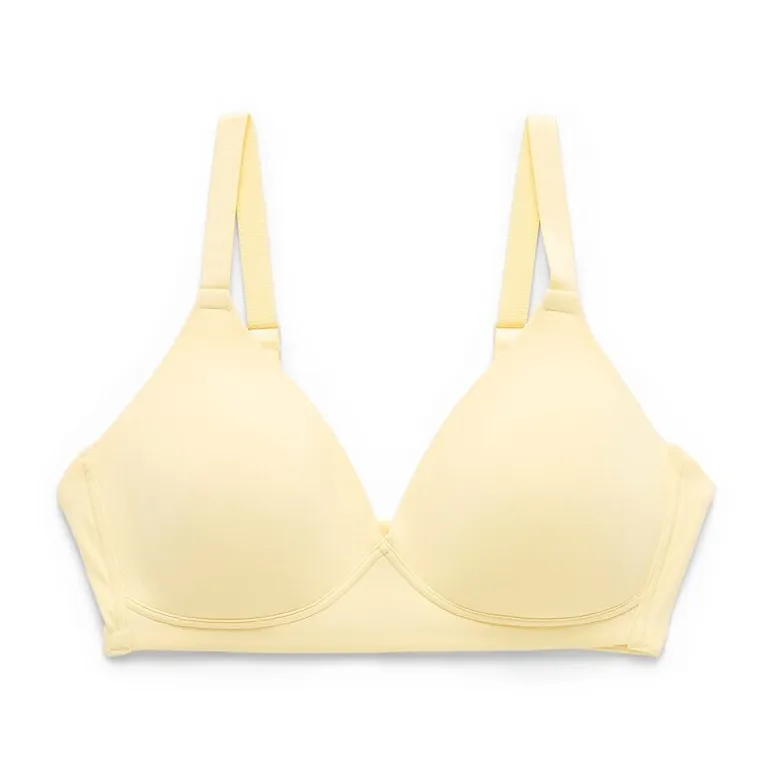 Arizona Body Cloud Kissed Wireless Triangle Plunge Pullover Bra