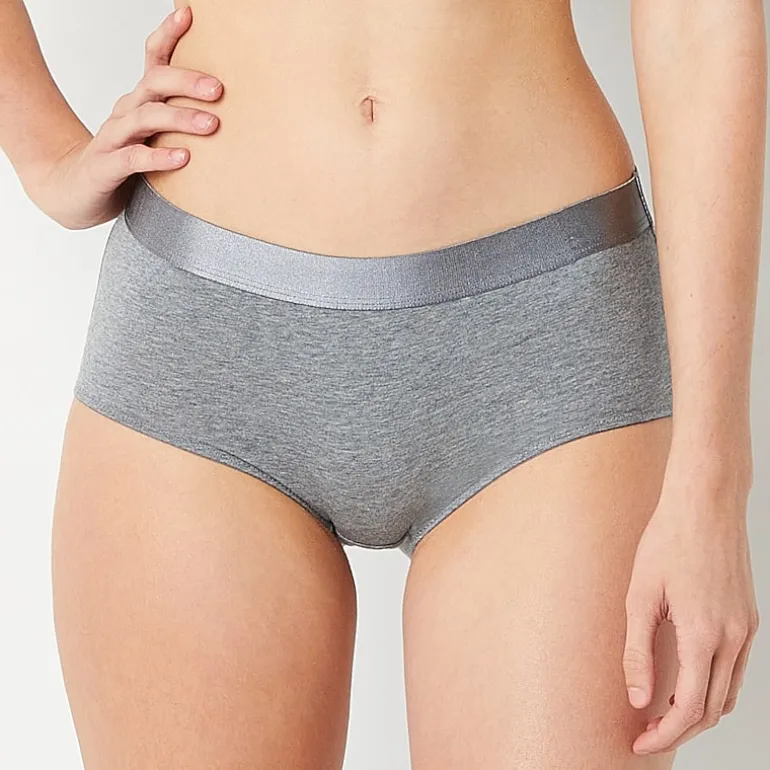 Arizona Body Cotton Elastic Waist Boyshort Panty