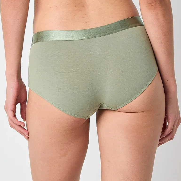 Arizona Body Cotton Elastic Waist Boyshort Panty