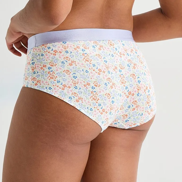 Arizona Body Cotton Elastic Waist Boyshort Panty