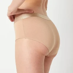 Arizona Body Cotton Elastic Waist Boyshort Panty