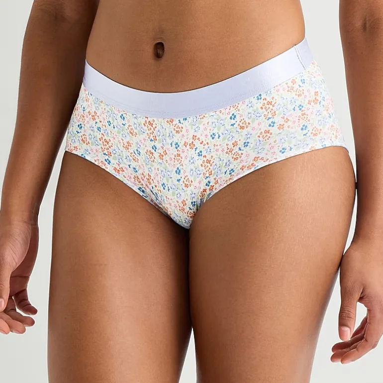 Arizona Body Cotton Elastic Waist Boyshort Panty