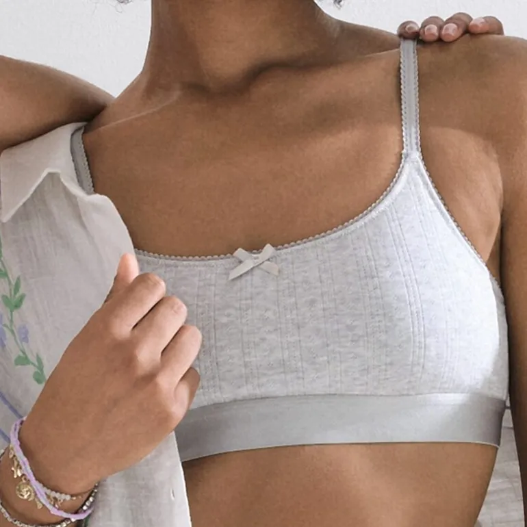 Arizona Body Cotton Scoop Bralette