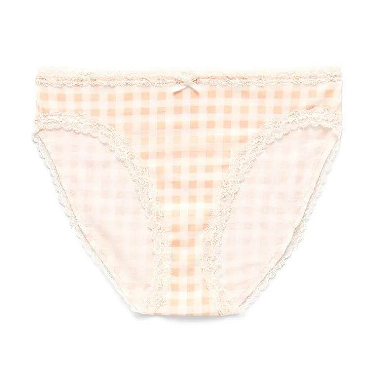 Arizona Body Cotton with Lace High Leg Bikini