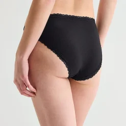 Arizona Body Cotton with Lace High Leg Bikini
