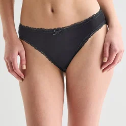 Arizona Body Cotton with Lace High Leg Bikini