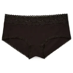 Arizona Body Cotton with Lace Boyshort Panty