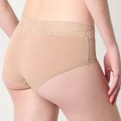 Arizona Body Cotton with Lace Boyshort Panty