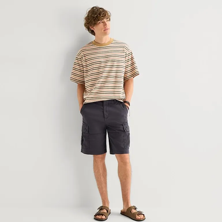 Arizona Boxy Fit Mens Crew Neck Short Sleeve T-Shirt