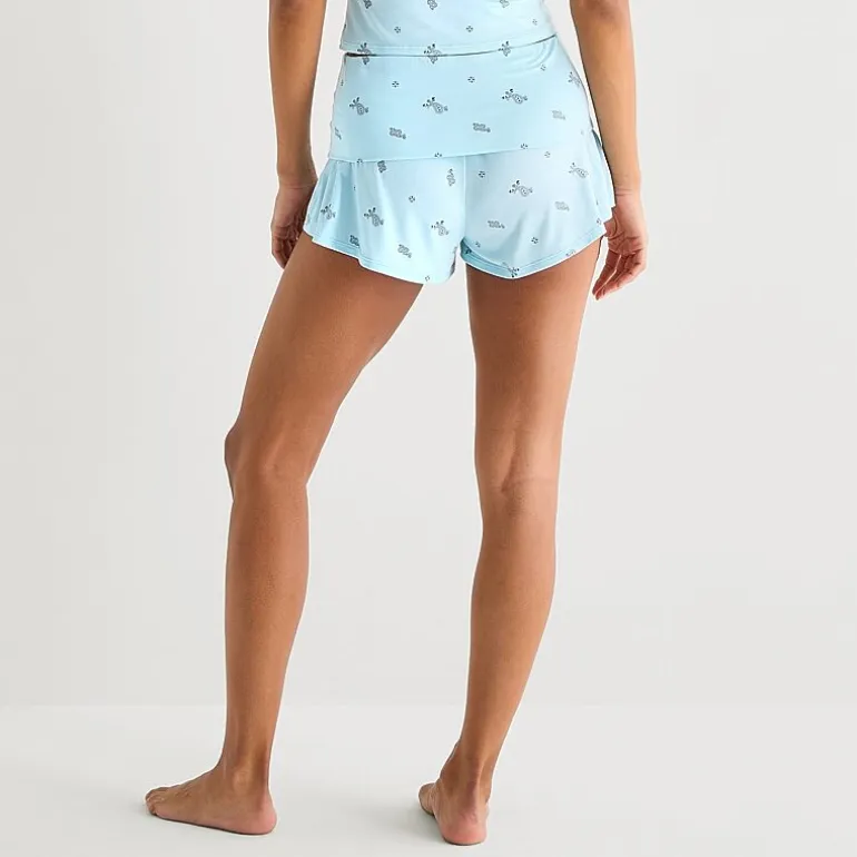 Arizona Cloud Kissed Womens Juniors Pajama Shorts