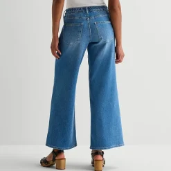 Arizona Curvy Womens Juniors Low Rise Baggy Fit Jean