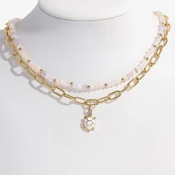 Arizona Gold Tone Tutrle Womens 16 Inch Strand Necklace