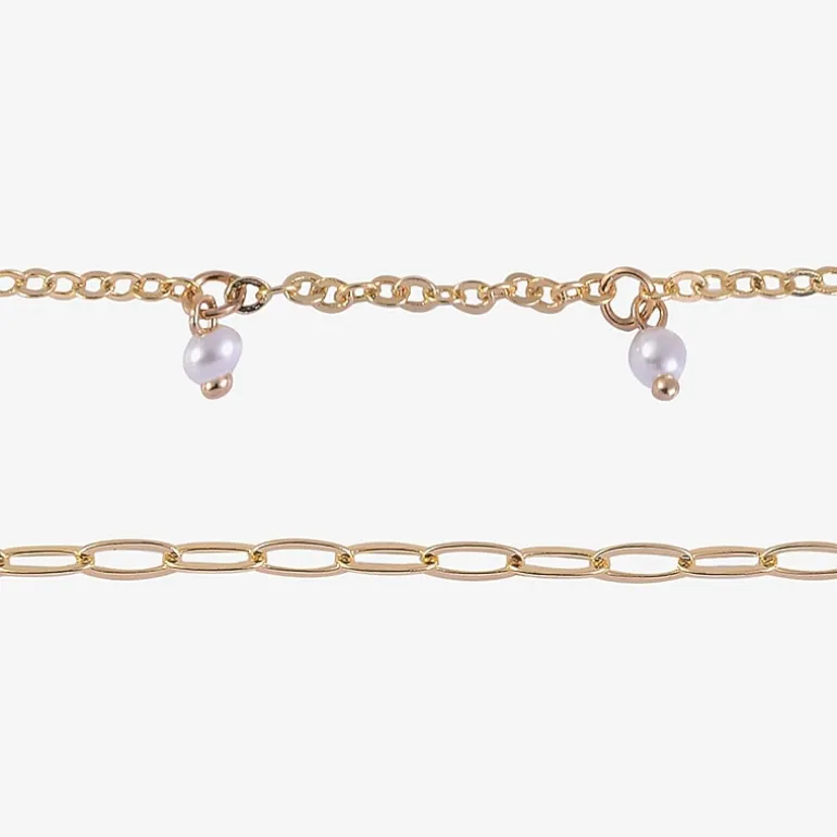 Arizona Gold Tone Womens 4-pc. Bracelet Set