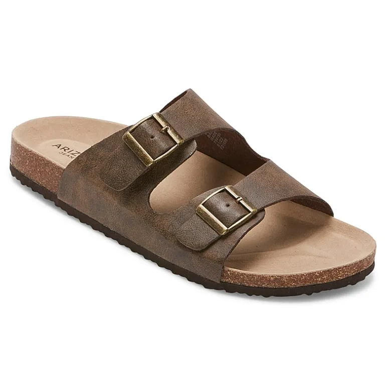 Arizona Jean Co Fireside Womens Footbed Sandals