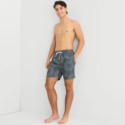 Arizona Mens 6 1/2" Animal Swim Trunks