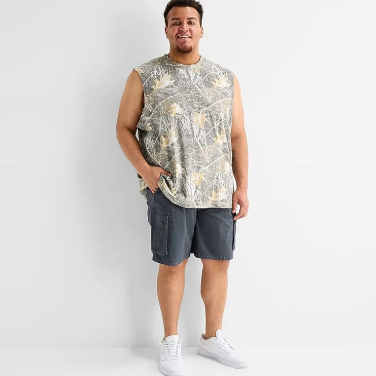 Arizona Mens 10" Big and Tall Cargo Short