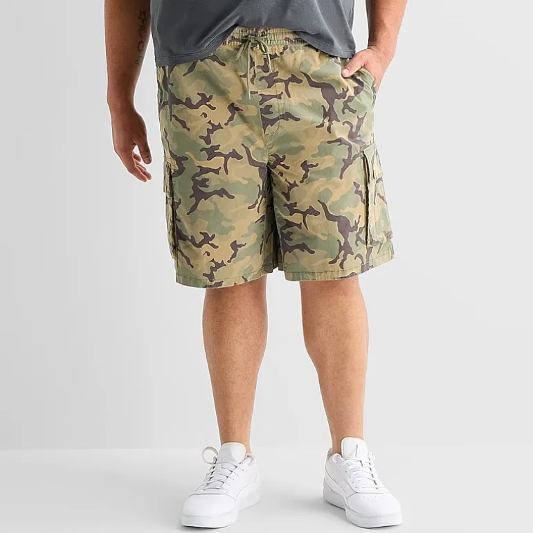 Arizona Mens 10" Big and Tall Cargo Short