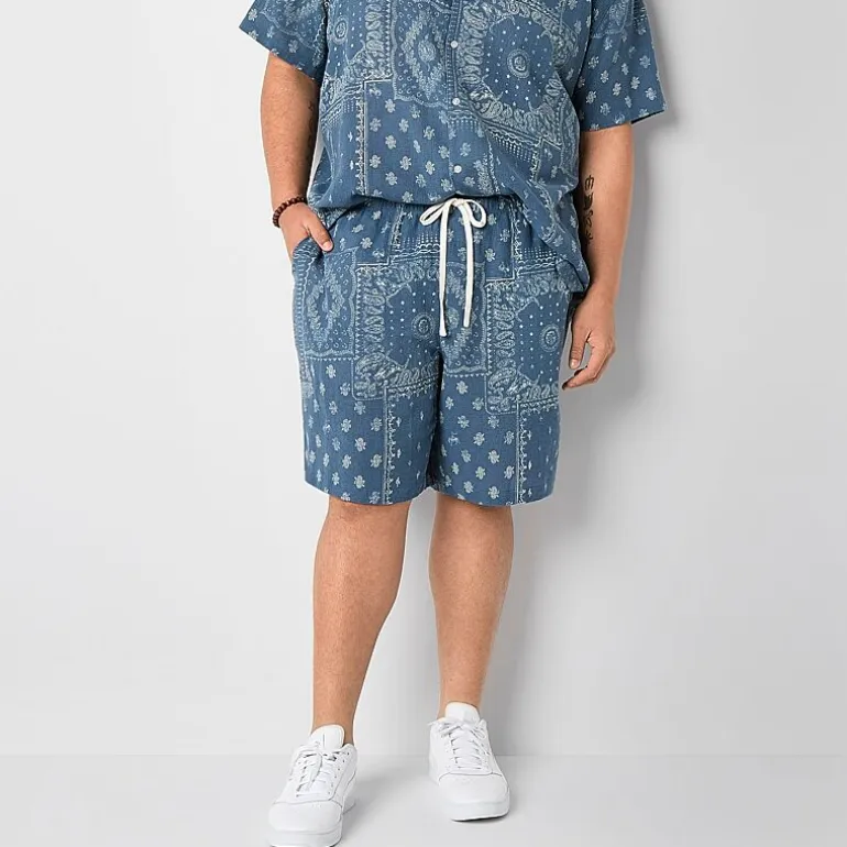 Arizona 8 1/2" & 9 1/2" Mens Big and Tall Pull-On Short