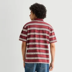 Arizona Mens Boxy Fit Short Sleeve Polo Shirt