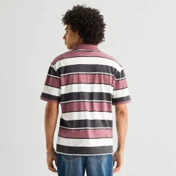 Arizona Mens Boxy Fit Short Sleeve Polo Shirt