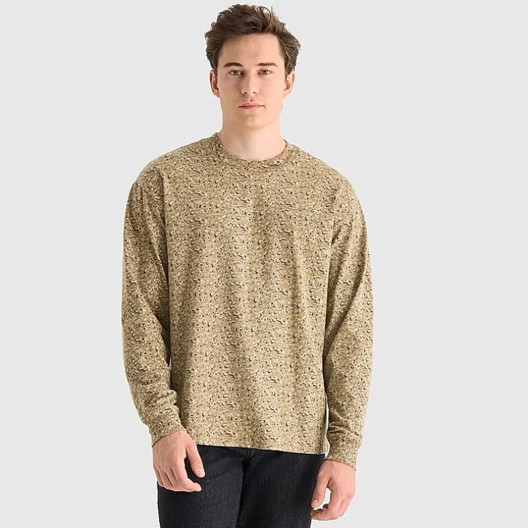 Arizona Mens Crew Neck Long Sleeve T-Shirt