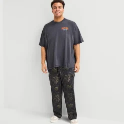 Arizona Mens Crew Neck Short Sleeve Boxy Fit Big and Tall Graphic T-Shirt