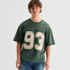 Arizona Mens Crew Neck Short Sleeve Regular Fit Graphic T-Shirt
