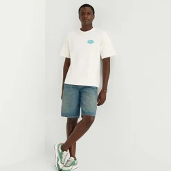 Arizona Mens Crew Neck Short Sleeve Boxy Fit Graphic T-Shirt