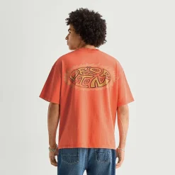 Arizona Mens Crew Neck Short Sleeve Boxy Fit Graphic T-Shirt