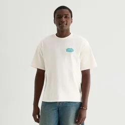 Arizona Mens Crew Neck Short Sleeve Boxy Fit Graphic T-Shirt