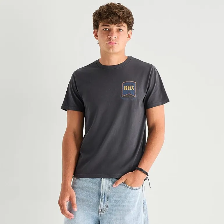 Arizona Mens Crew Neck Short Sleeve Slim Fit Graphic T-Shirt
