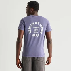 Arizona Mens Crew Neck Short Sleeve Slim Fit Graphic T-Shirt