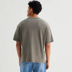 Arizona Mens Crew Neck Short Sleeve Relaxed Fit Graphic T-Shirt