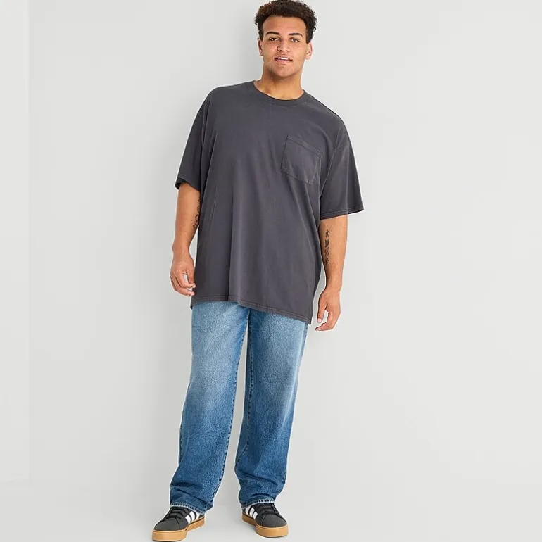 Arizona Mens Crew Neck Short Sleeve Big and Tall T-Shirt