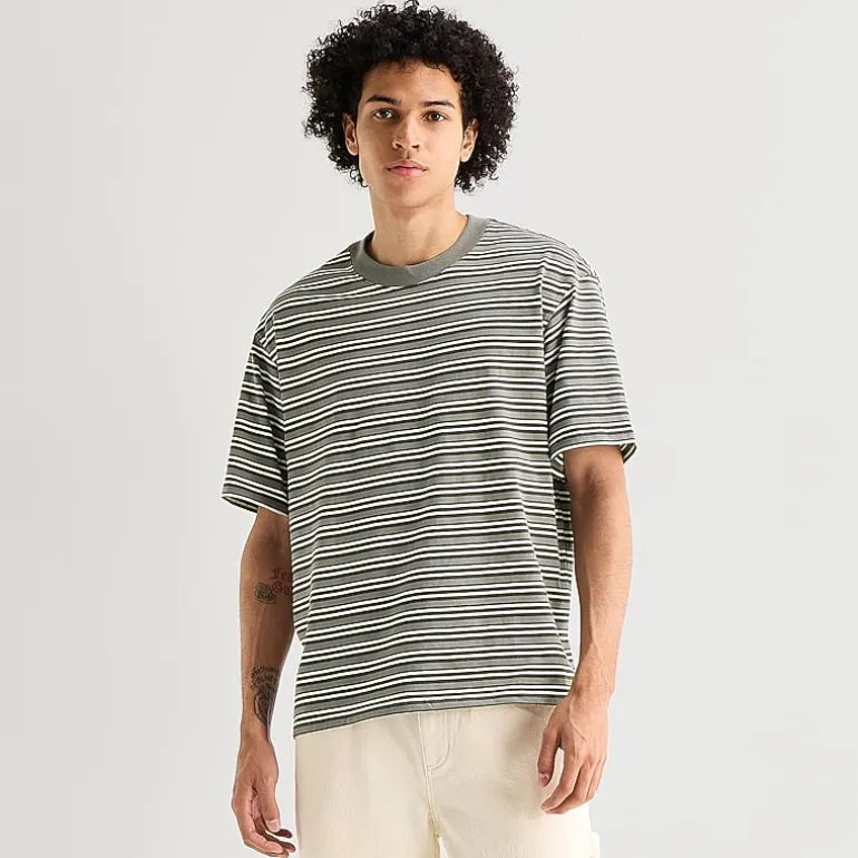 Arizona Mens Crew Neck Short Sleeve Big and Tall T-Shirt