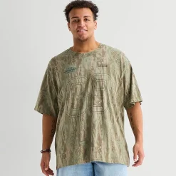Arizona Mens Crew Neck Short Sleeve Big and Tall T-Shirt