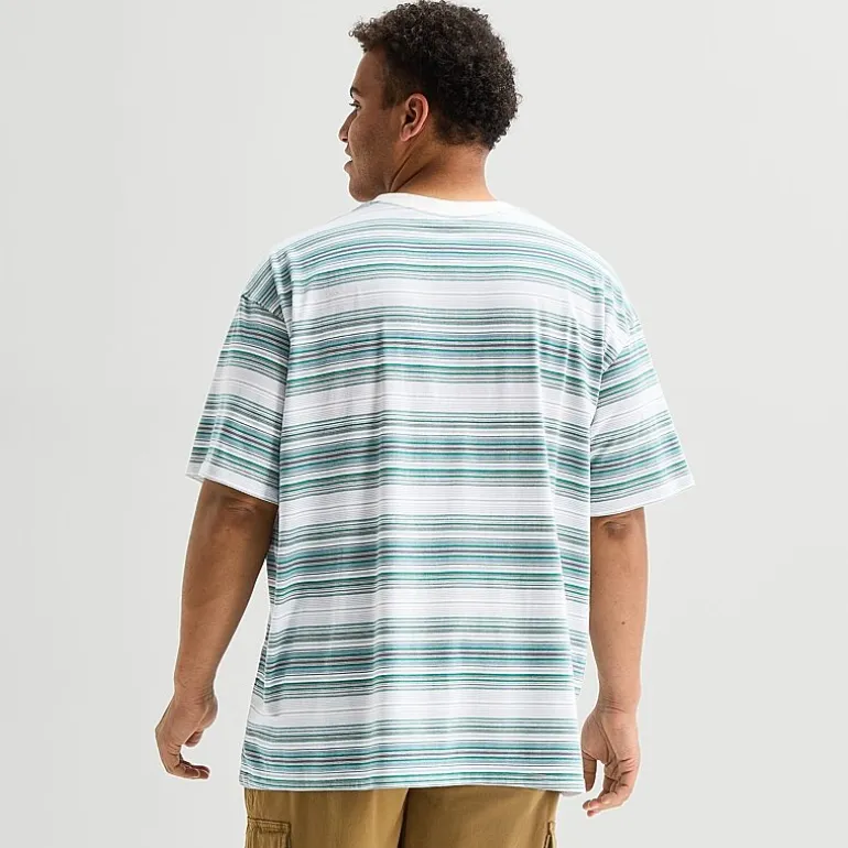 Arizona Mens Crew Neck Short Sleeve Big and Tall T-Shirt