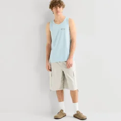Arizona Mens Crew Neck Sleeveless Tank Top