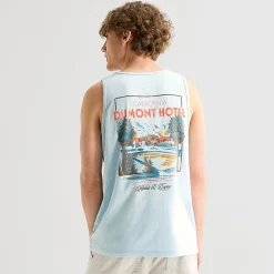 Arizona Mens Crew Neck Sleeveless Tank Top
