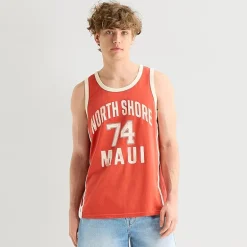 Arizona Mens Crew Neck Sleeveless Tank Top