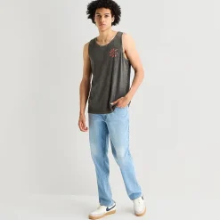 Arizona Mens Crew Neck Sleeveless Tank Top