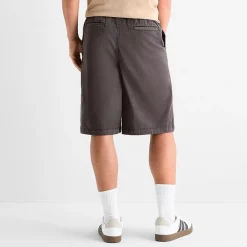Arizona Mens 12" Drawstring Waist Chino Short
